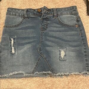 Justice Blue Pencil Mini Skirt Casual